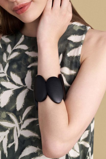 Wooden bracelet - Black