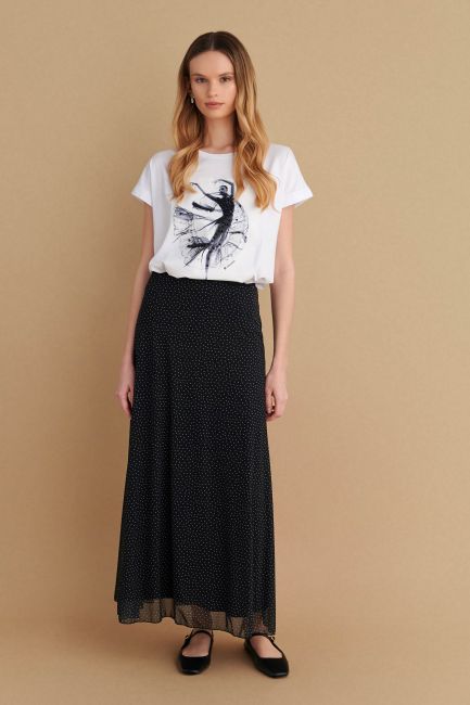 T-shirt with a graphic - White