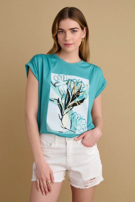 T-shirt with shiny details - Soap