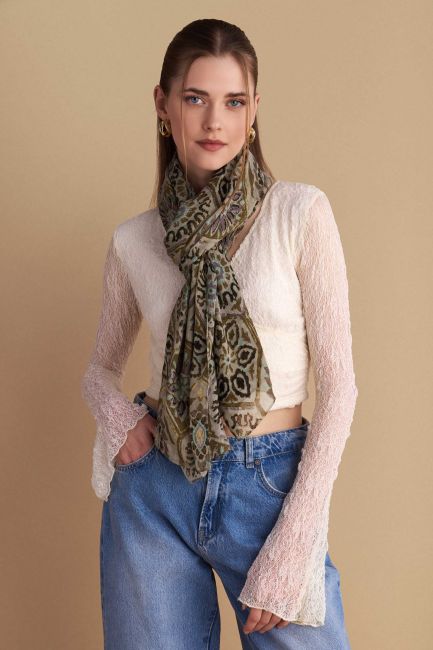 Εσάρπα σε boho στιλ - Multicolor