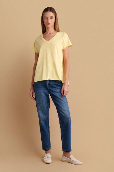 Monochrome T-shirt - Yellow